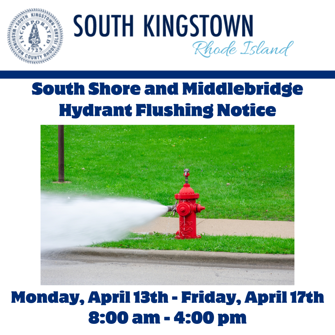 Hydrant Flushing April 2026