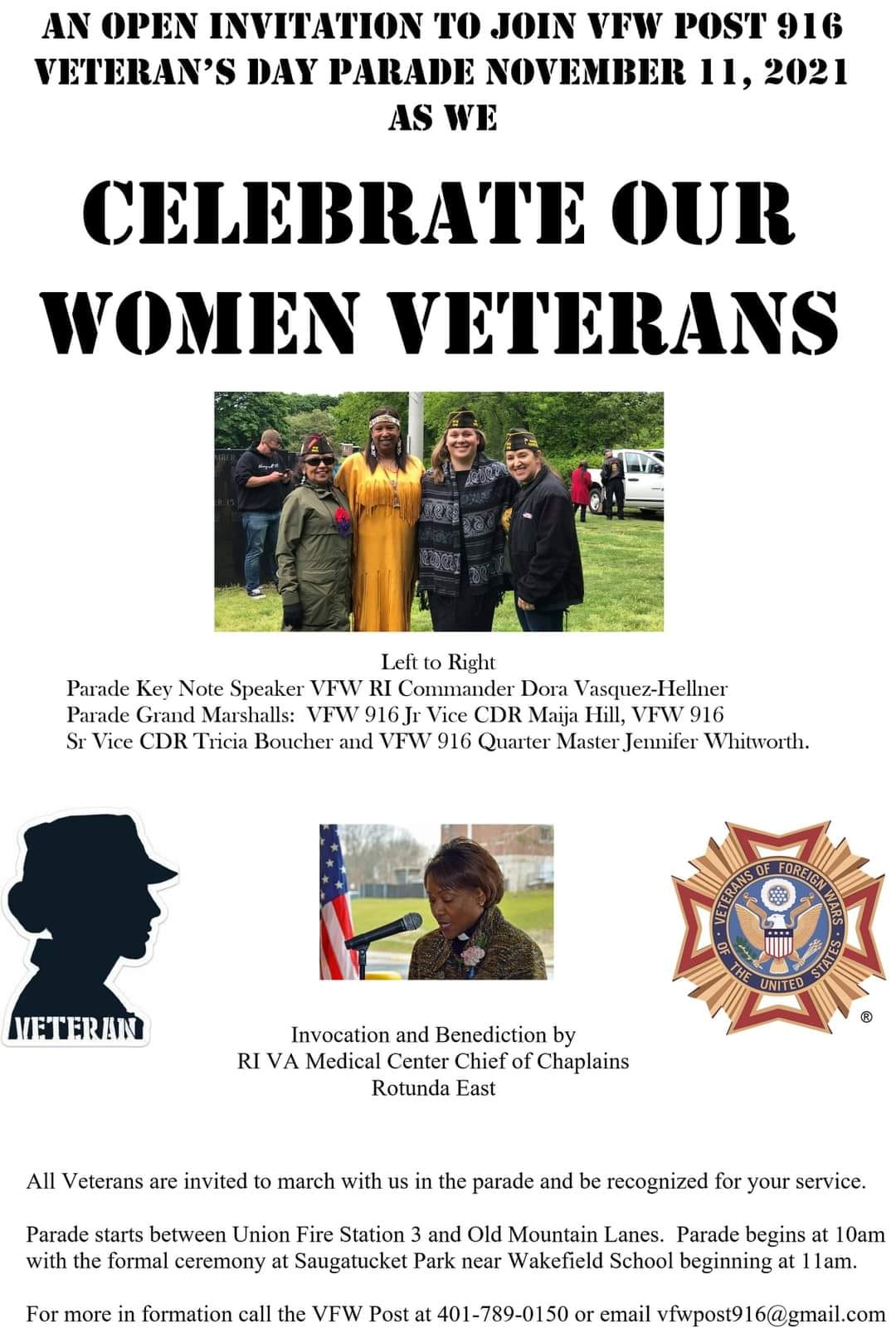Veterans Day Parade and Ceremony 2021