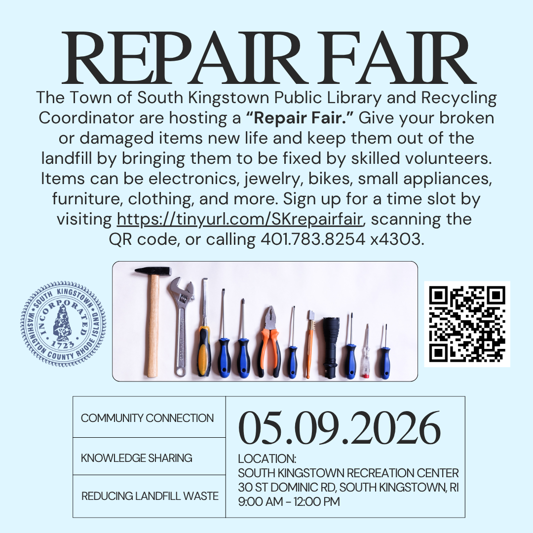 Repair Fair Attendee Flyer